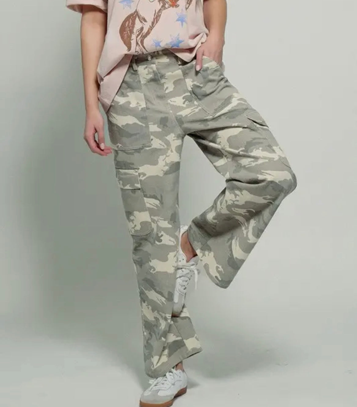Army Camo Cargo Pants