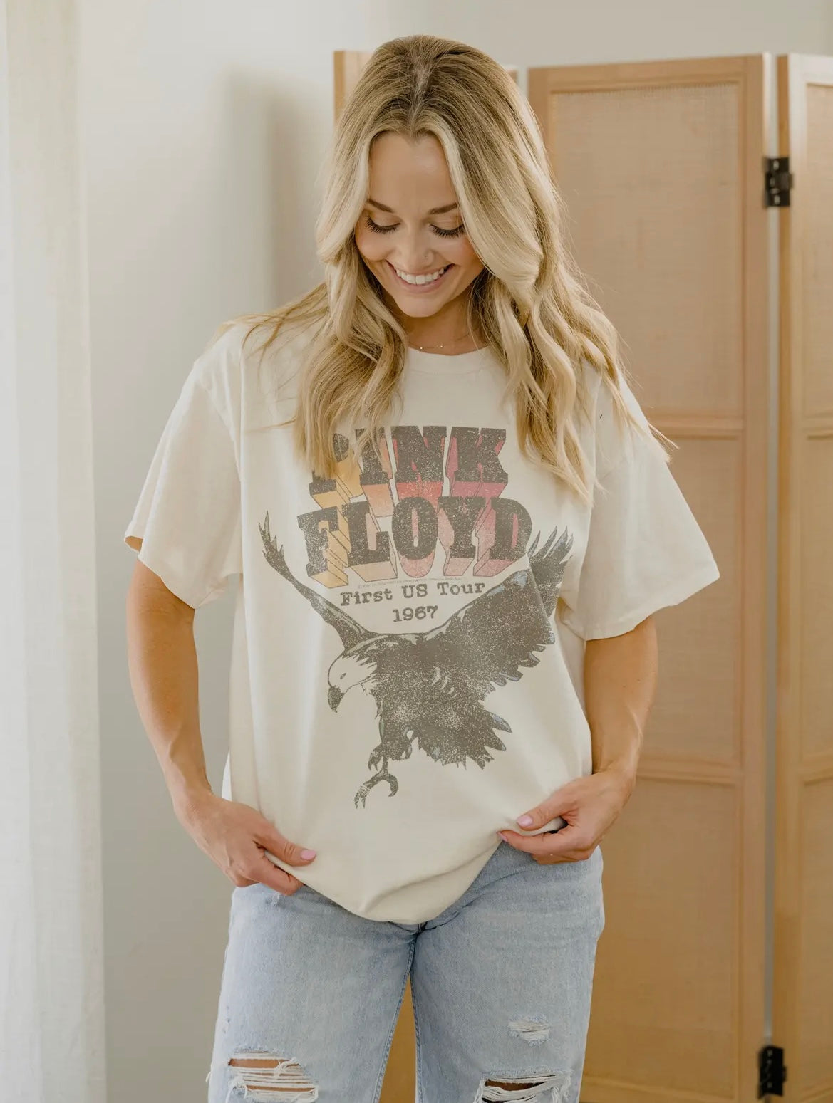 Pink Floyd Thrifted Graphic Tee