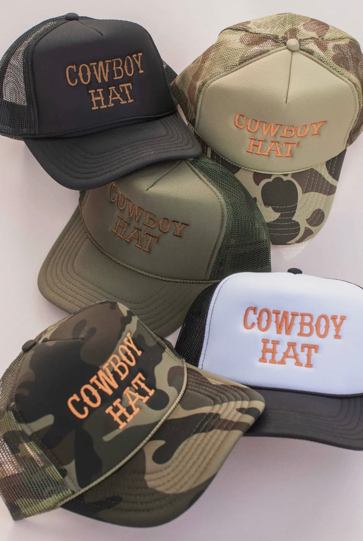 Cowboy Hat Trucker Hat